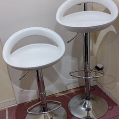 大川家具：GART カウンターチェア CC-LUNA (CC-ルナ)２脚セットの画像