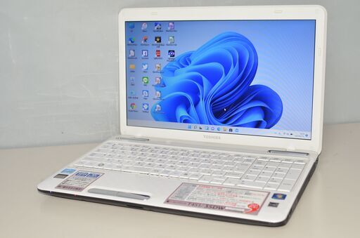 最新Windows11+office 大容量HDD750GB 東芝Dynabook T451/35DW 高性能 第二世代i3/4GB/15.6インチ/USB3.0/HDMI/DVDマルチ/便利なソフト