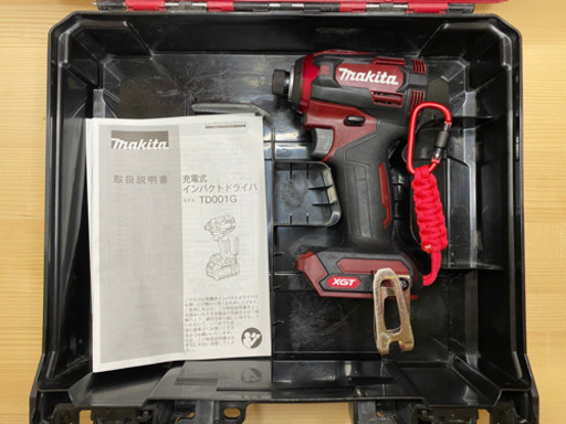 中古 マキタ　TD001G 40V 充電式 インパクトドライバ