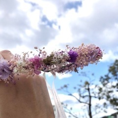 花冠　材料花や資材の画像