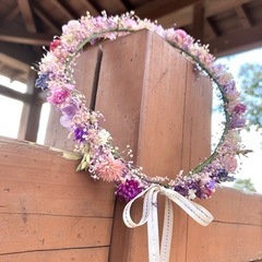 花冠　材料花や資材の画像