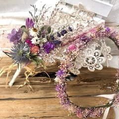 花冠　材料花や資材の画像