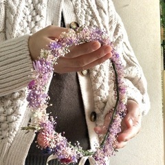 花冠　材料花や資材の画像