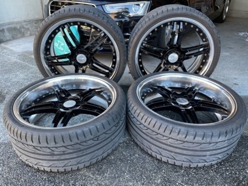 work　グノーシス　GS2　8.5J＋33　8.5J＋20　20インチ　HANKOOK 255/30R20 pcd112　ベンツ　アウディ　ワーク　深リム