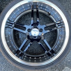 work　グノーシス　GS2　8.5J＋33　8.5J＋20　20インチ　HANKOOK 255/30R20 pcd112　ベンツ　アウディ　ワーク　深リムの画像