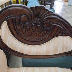 お値下げ致しました！！】Victorian Mahogany ベンチチェア