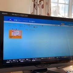 SHARP AQUOS ブルーレイ BD-S570 レコーダー　純正リモコンセットGB160PAの画像