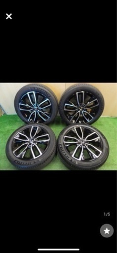 夏タイヤ  225/50R18(ホイール付き)　【値下げしました】