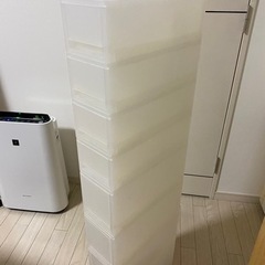 【無印良品】ラック８段(半透明)の画像