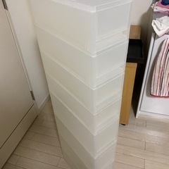 【無印良品】ラック８段(半透明)の画像