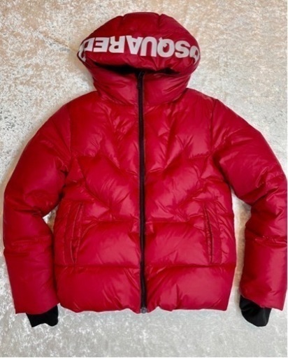 ★最終価格★DSQUARED2 ダウンジャケット 赤 RED レディースS 新品 未使用