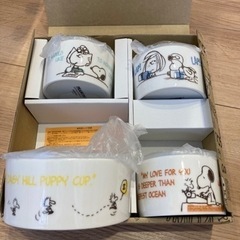 【取引中】新品！保存容器　スヌーピー