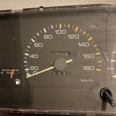 AE86前期スピードメーター