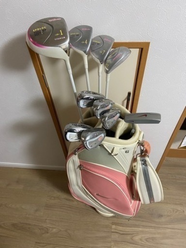 レディース　ゴルフセット　NIKE ウィルソン