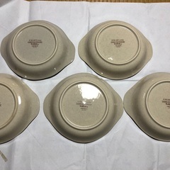 -交渉中-yamaka American Country 皿 5枚　無料　着払いでお送ります。の画像