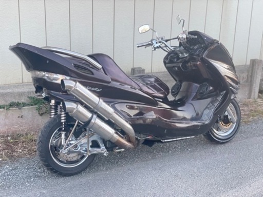 YAMAHA・マジェスティC・LEDレインボー・フルカスタム・全国陸送可能〜
