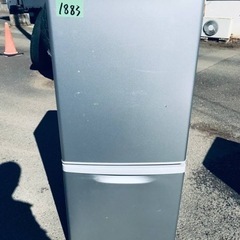 1883番 Panasonic✨ノンフロン冷凍冷蔵庫✨NR-B145W-S‼️