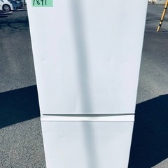 1891番 AQUA✨ノンフロン冷凍冷蔵庫✨AQR-16D(W)‼️