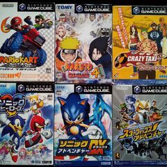 ゲームキューブ　ソフト6本【動作確認済み】