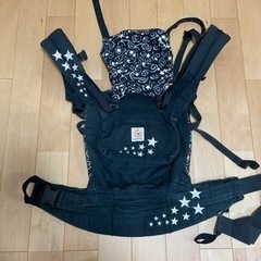 値下げ可能　エルゴベビー ベビーキャリア 抱っこ紐　ブラック　おまけ付きの画像