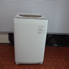 2017年製★東芝★6.0kg洗濯機★AW-6G5★風乾燥搭載☆パワフル浸透洗浄☆温度センサー☆からみまセンサー☆つけおきコース(9S91400) 千葉県市原市五井TOSHIBA（東芝）の6.0kg 全自動洗濯機 AW-6G5 2017