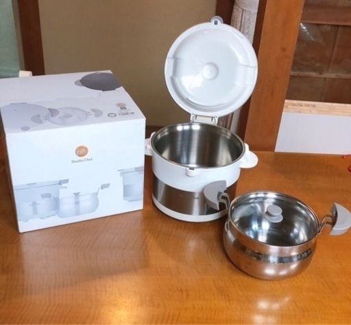 半額以下　サーモス　シャトルシェフ　３.０L 真空保温調理器　定価２万円以上　節約調理