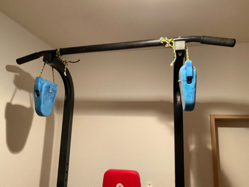 ボルダリング兼用懸垂器具(広背筋指先トレーニング)