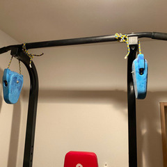 ボルダリング兼用懸垂器具(広背筋指先トレーニング)の画像