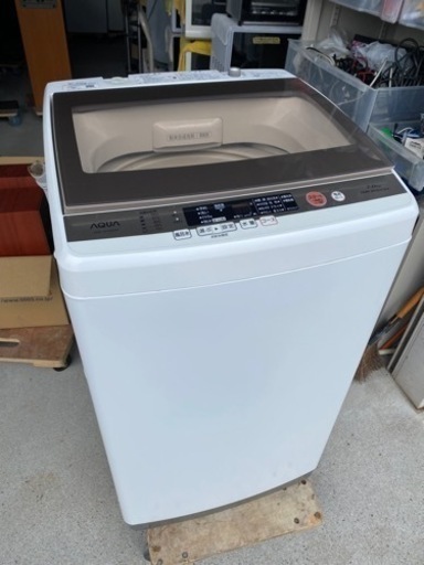 お薦め品‼️分解洗浄クリーニング済み‼️インバータ搭載‼️AQUA洗濯機7kg 2017年