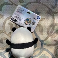 ぱんだキーホルダー（新品未使用）（タグ付き）の画像