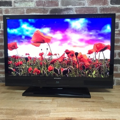 即日受渡❣️三菱32型ブルーレイ\u0026ハードディスク録画再生機能搭載20000円