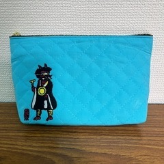 大津絵入り手作りポーチ