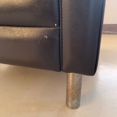 値下げ‼️ ★ソファ★【 焦茶 C 】/昭和レトロ/1人掛けの画像