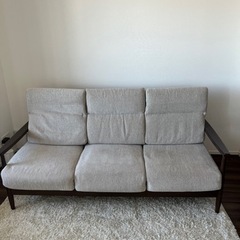 【美品】3人掛けソファ　ニトリ