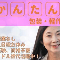 ◆ミドル世代活躍中◆【大手製薬会社工場にてかんたん検査】★快適な...