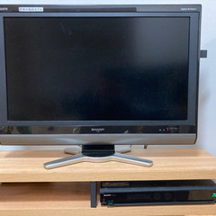 SHARP 32型テレビ＋ブルーレイレコーダー