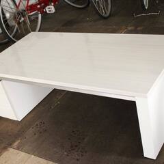 シギヤマ家具 Interiorl 120 Low desk ホワイト ローデスク UV塗装 座卓サイズ 机 120×60cm 定価\37,800