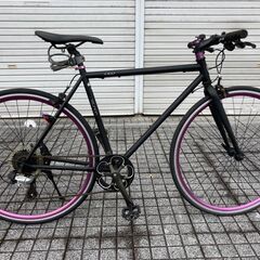 クロスバイク】美品！レユニオン 700c 510mmフレーム 外装8段変速