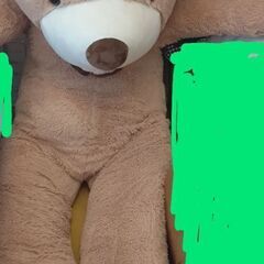 すっごく大きなくまちゃんぬいぐるみの画像