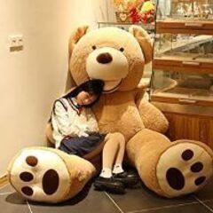 すっごく大きなくまちゃんぬいぐるみ