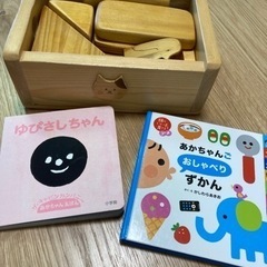 〜1歳児さん向け　つみき&絵本セット