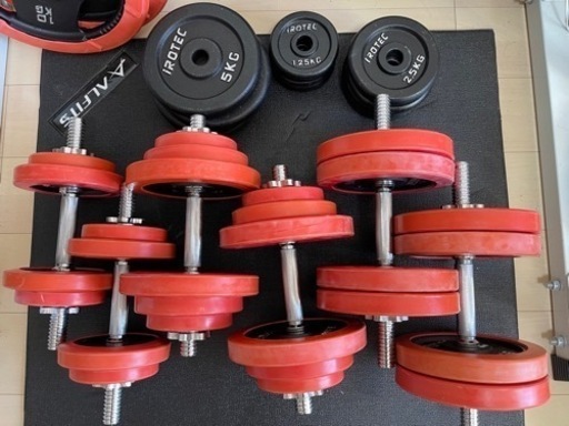 ダンベル　プレート　145kg