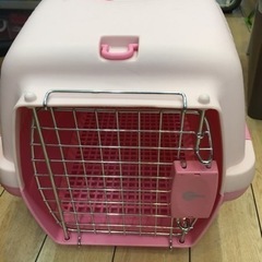 ペットキャリーケース　ピンク