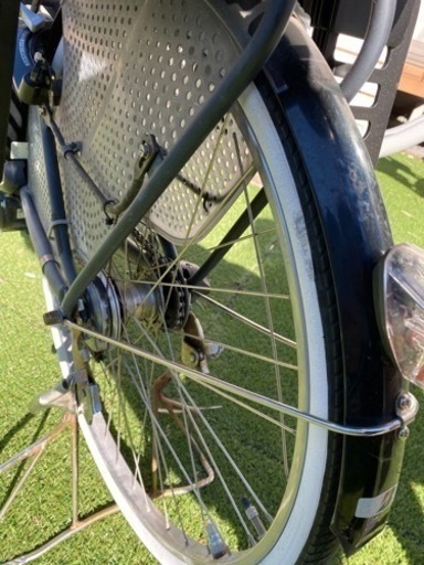 子ども乗せ電動自転車　前22.後ろ26インチ　アンジェリーノ