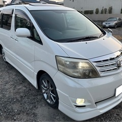 トヨタ　アルファード　車　バイク　　　