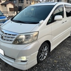 トヨタ　アルファード　車　バイク　　　の画像