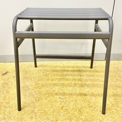 【お庭や玄関にも♪】アイアン台 スツール ◆ 荷物置きなどにも♪の画像