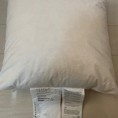 イケア　IKEA クッション　クッション本体　白　ホワイト　シン...