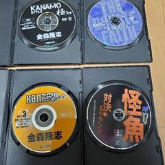レイドジャパン　金森隆志　バス釣りDVD　4枚セットの画像