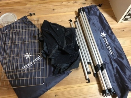 スノーピーク　ネットラックスタンド